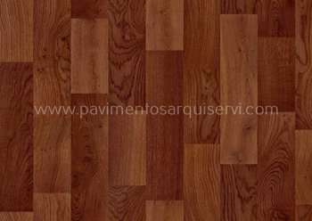 Vinílicos Heterogéneo Suelo Vinílico Caoba 3360